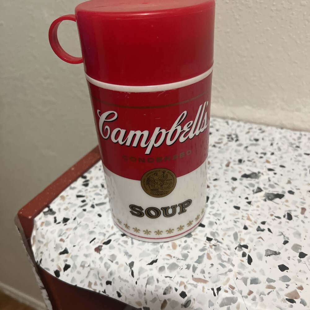 Vintage 1998 Campbell's Soup Can-tainer 11.5oz Insulated Thermos